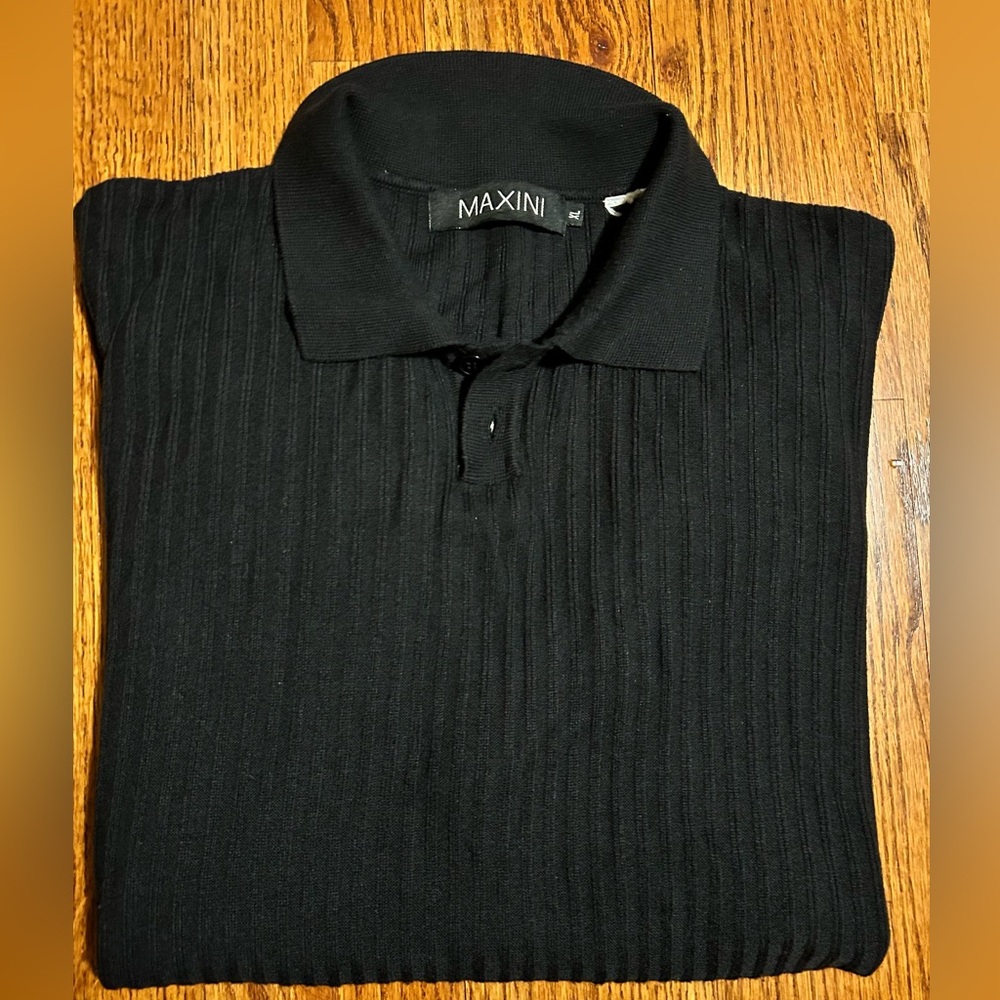 Men’s long sleeve polo shirt
